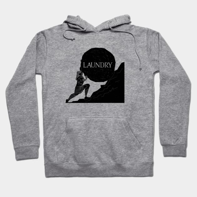 Sisyphus Laundry Hoodie by karutees